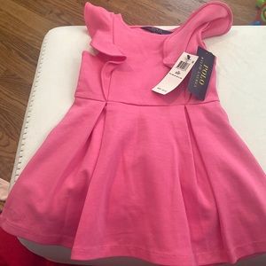 Pink 2T polo dress